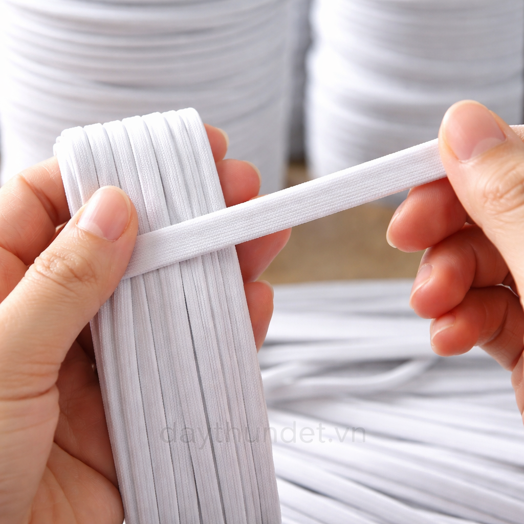 Mẹo Test Nhanh Dây Thun Dệt Giúp Xưởng May Tránh Hàng Lỗi - TRUNG MAI 0966.888.300