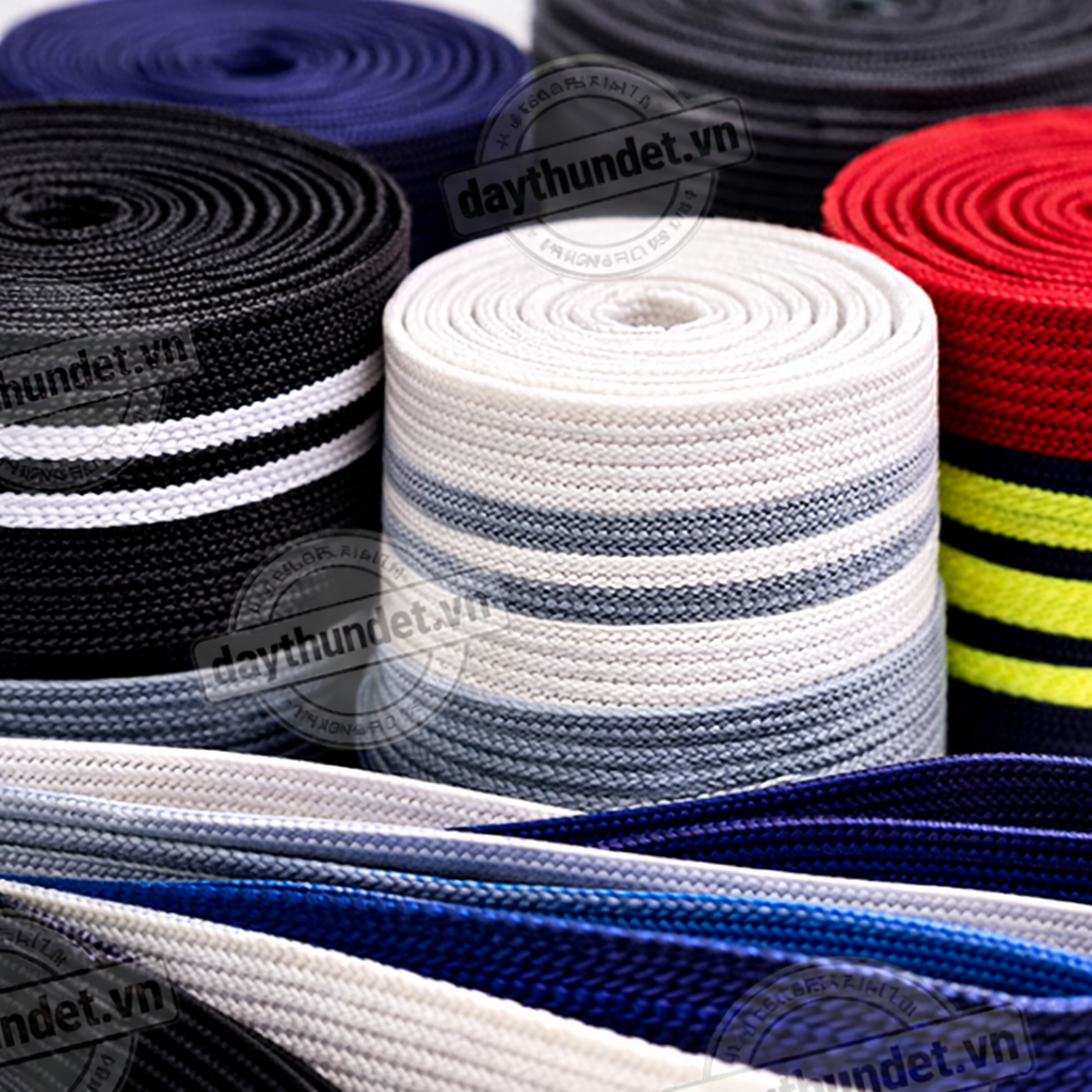 Tại Sao Dây Thun Dệt Là Phụ Liệu Không Thể Thiếu Trong May Mặc - TRUNG MAI 0966.888.300