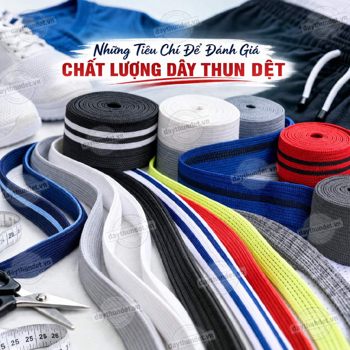 Tiêu Chí Chọn Dây Thun Dệt Chất Lượng Cao Cho Xưởng May - TRUNG MAI 0966.888.300